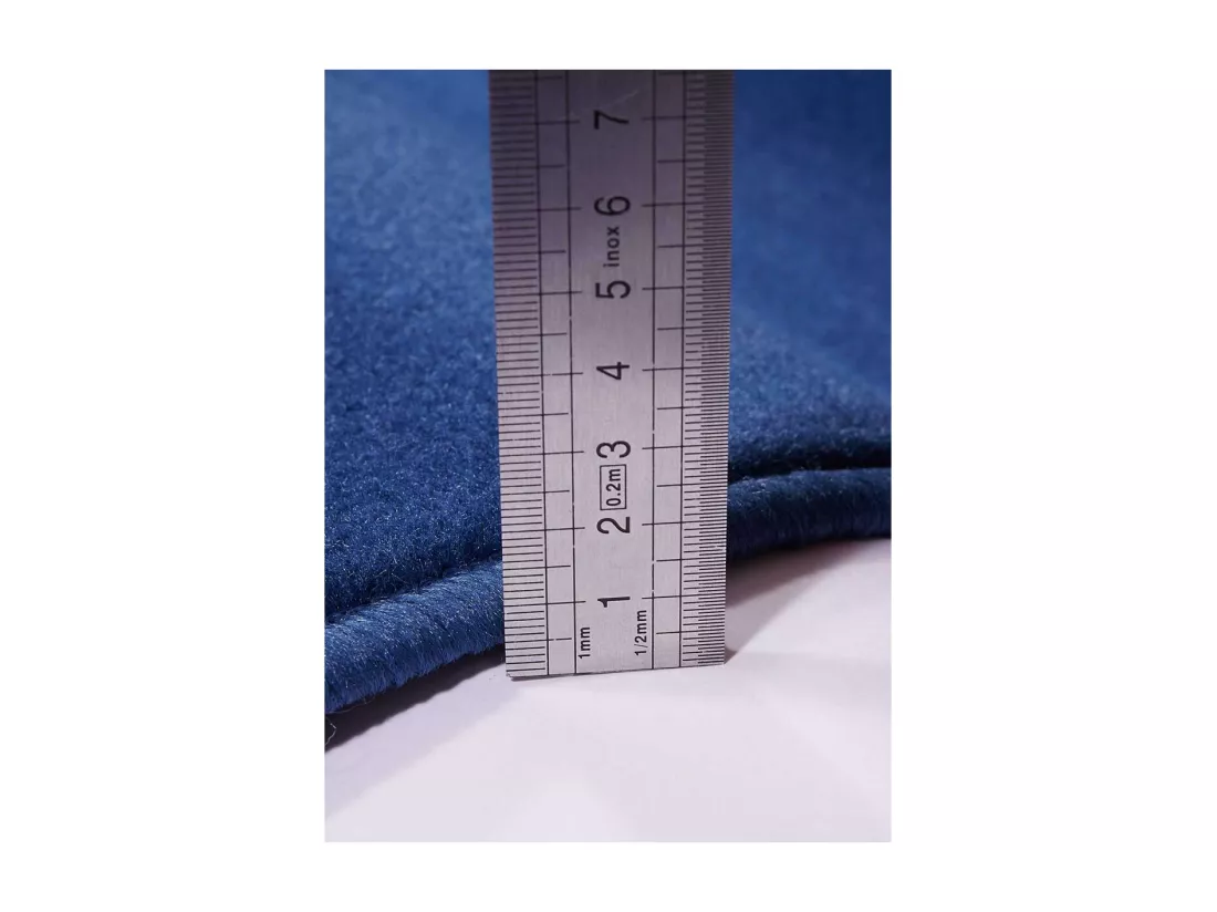 Tapis enfant 120x170 rectangle tissé bleu AF1 STAR