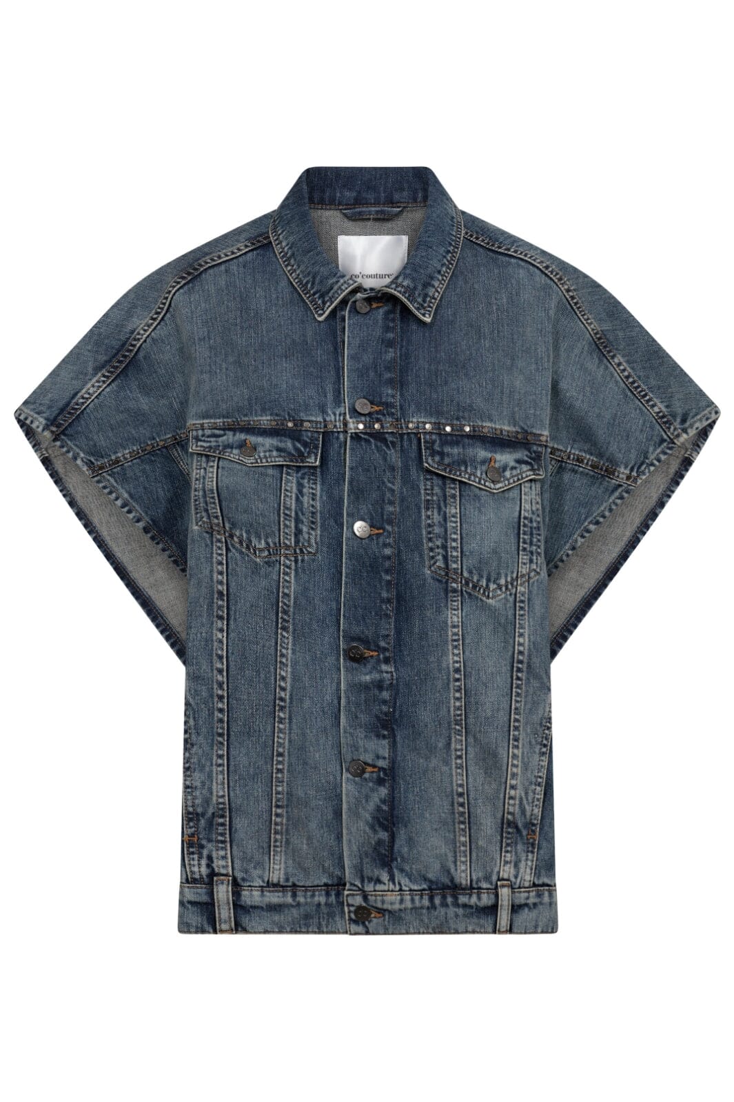 Co´Couture Darincc Denim Poncho 30169
