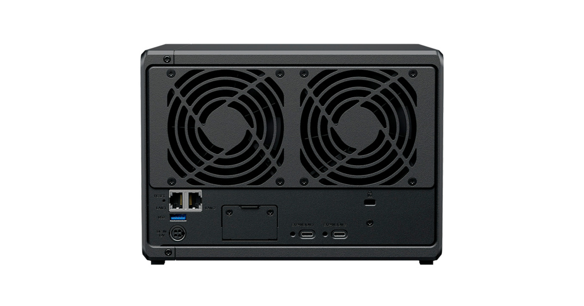 SynologyDiskStation DS1525+ nas  (Zwart, 2x LAN, USB)