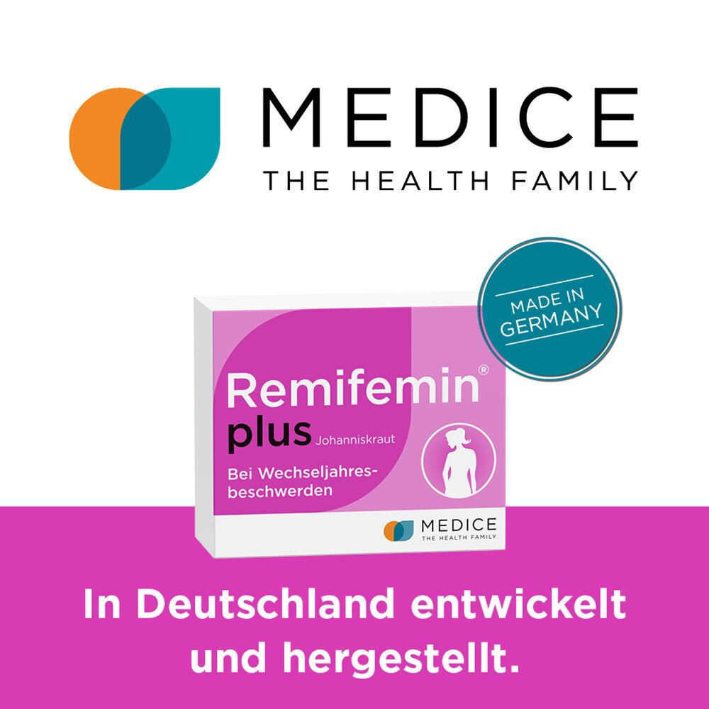Remifemin plus Johanniskraut bei Wechseljahresbeschwerden