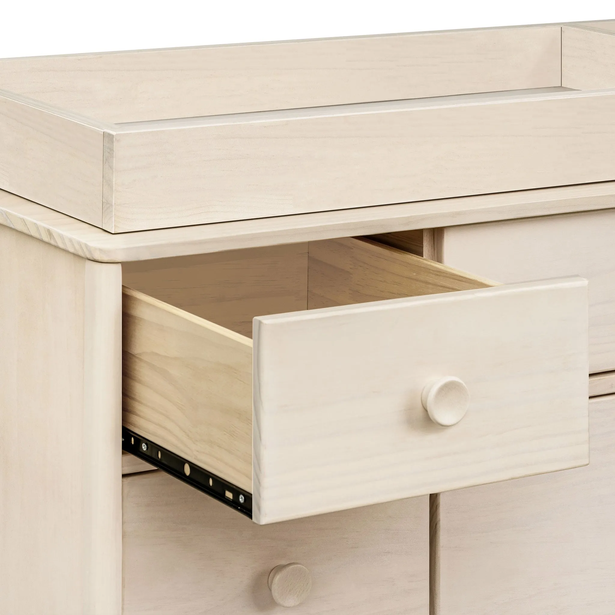 Babyletto Bureau Double 6 Tiroirs Lolly - Naturel Lavé