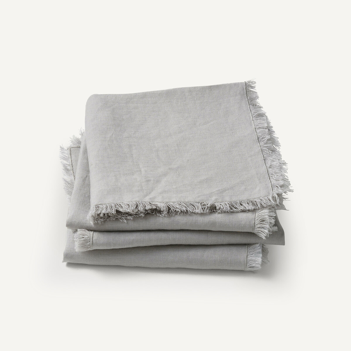 AM.PM<br>Conjunto de 4 guardanapos de linho lavado, Yastigi