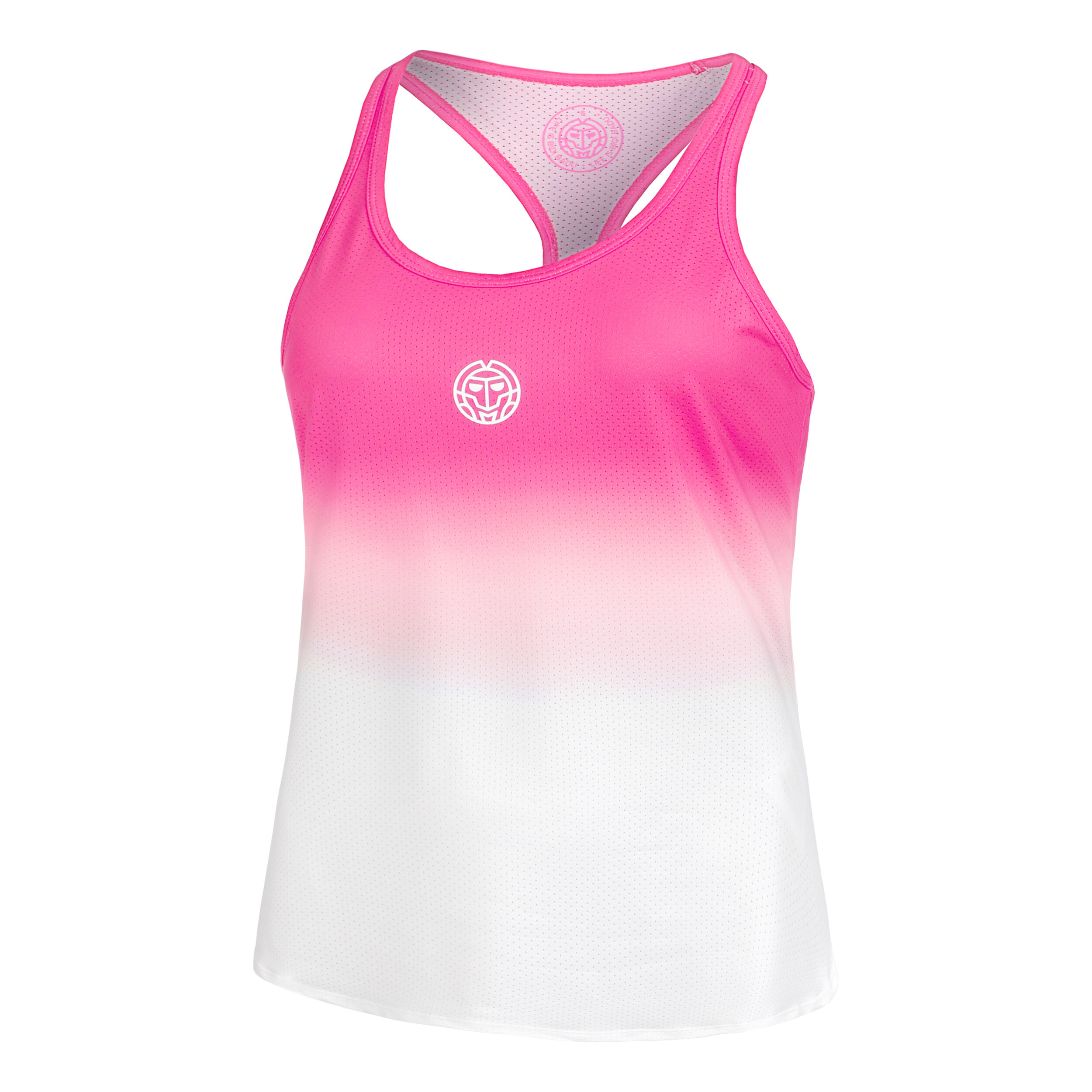 BIDI BADU Crew Gradiant Débardeur Tank Top Femmes - Pink , Blanc