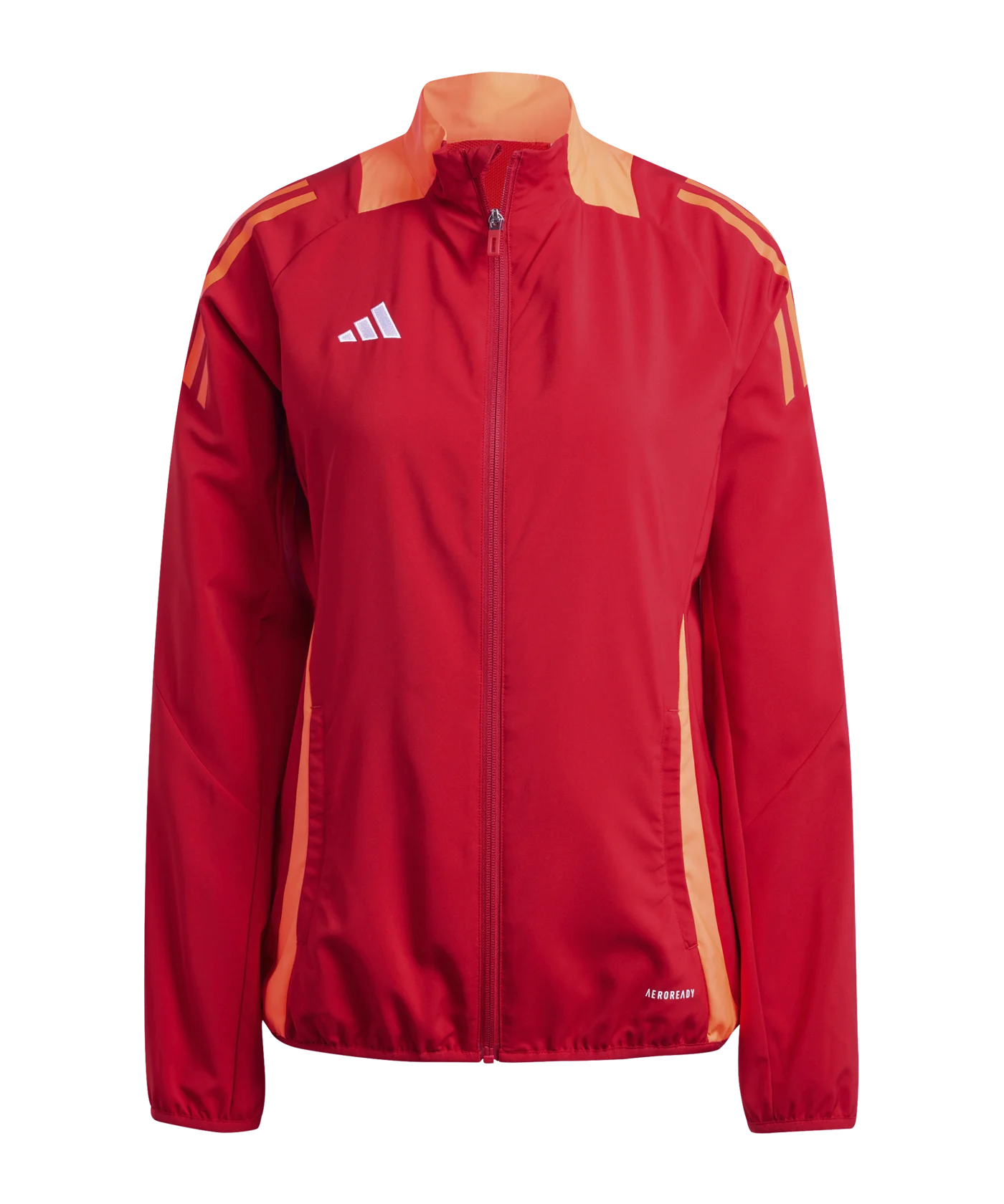 adidas Tiro 24 Competition Präsentationsjacke Damen Rot