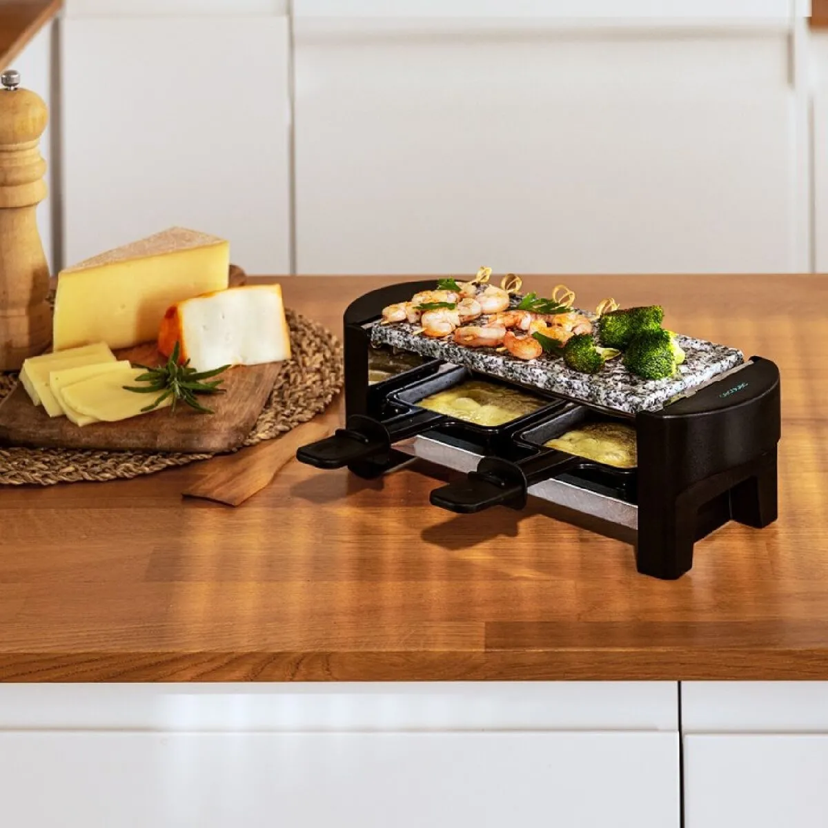Barbecue Électrique Cecotec 3200 Pocket AllStone Noir