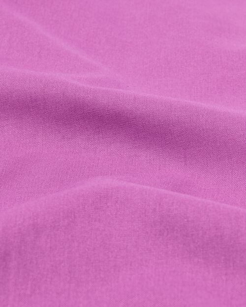housse de couette coton doux 140 x 200/220 violet