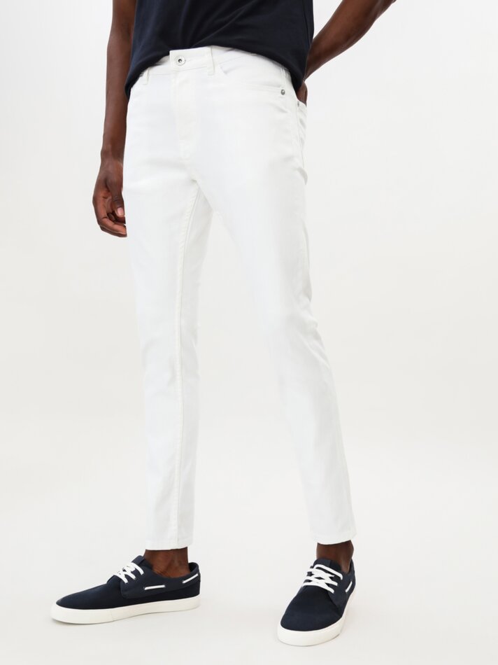 Calça jeans super skinny - Branca