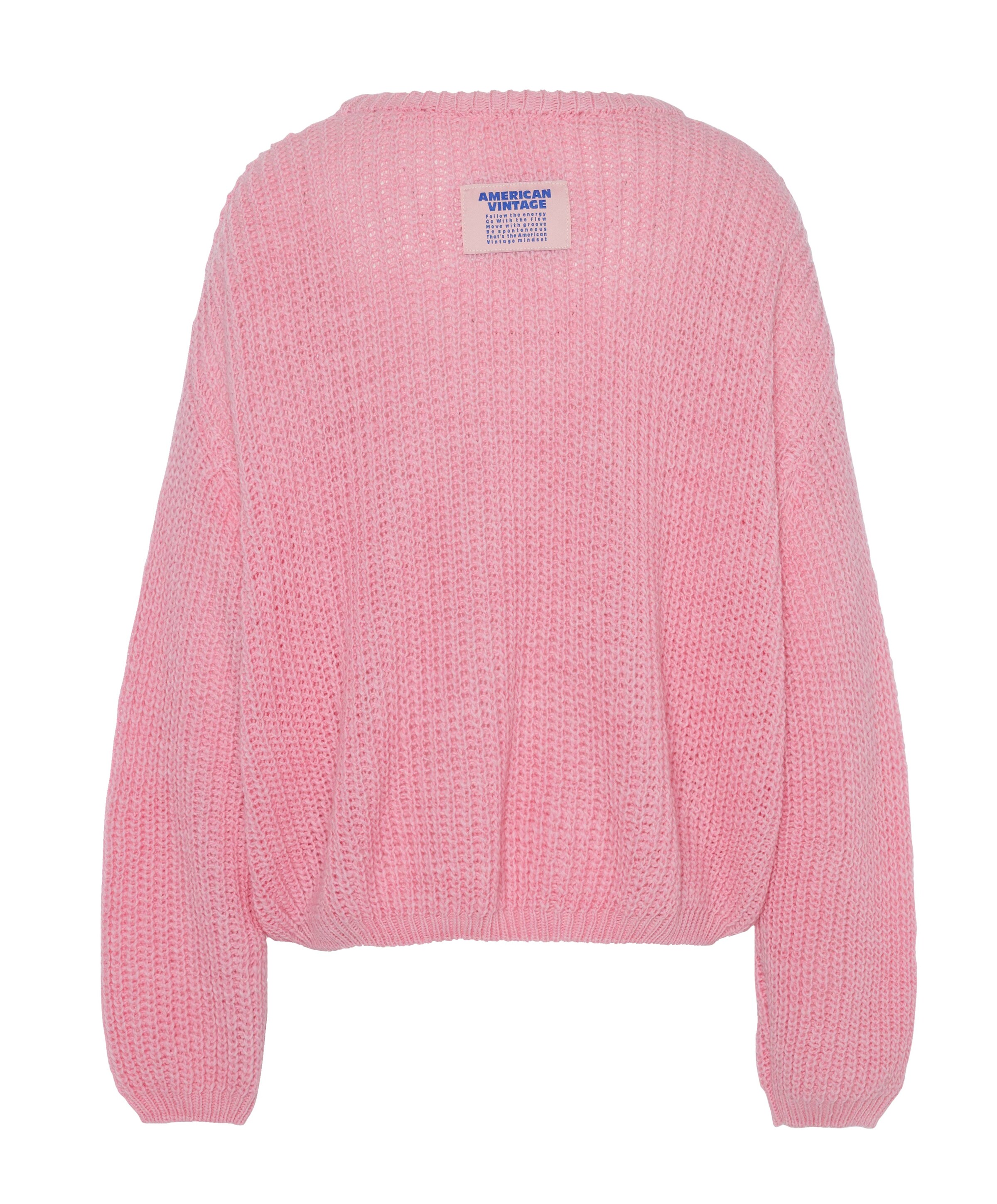 American Vintage Dames trui roze