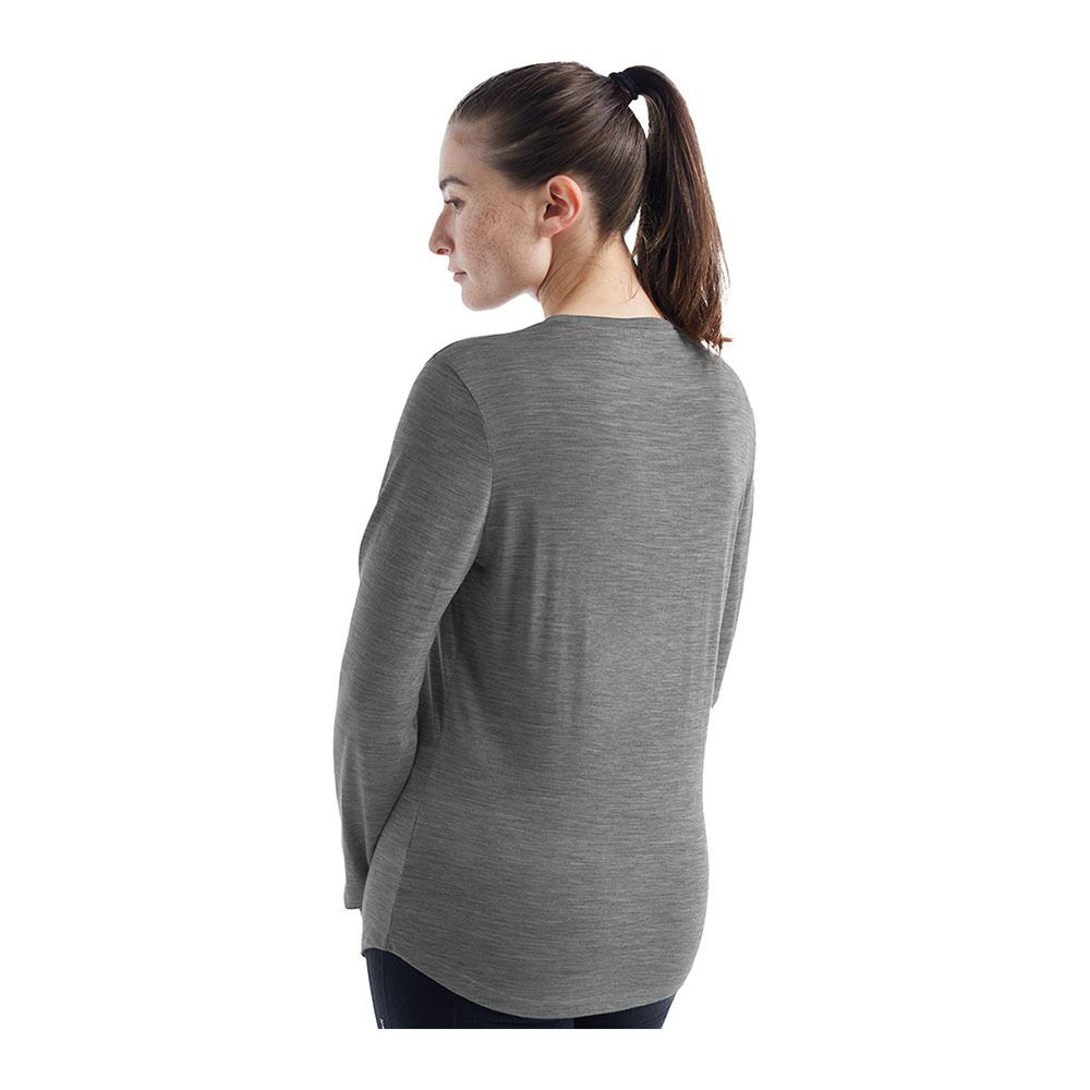 Icebreaker SPHERE II - Tee-shirt Femme metro hthr