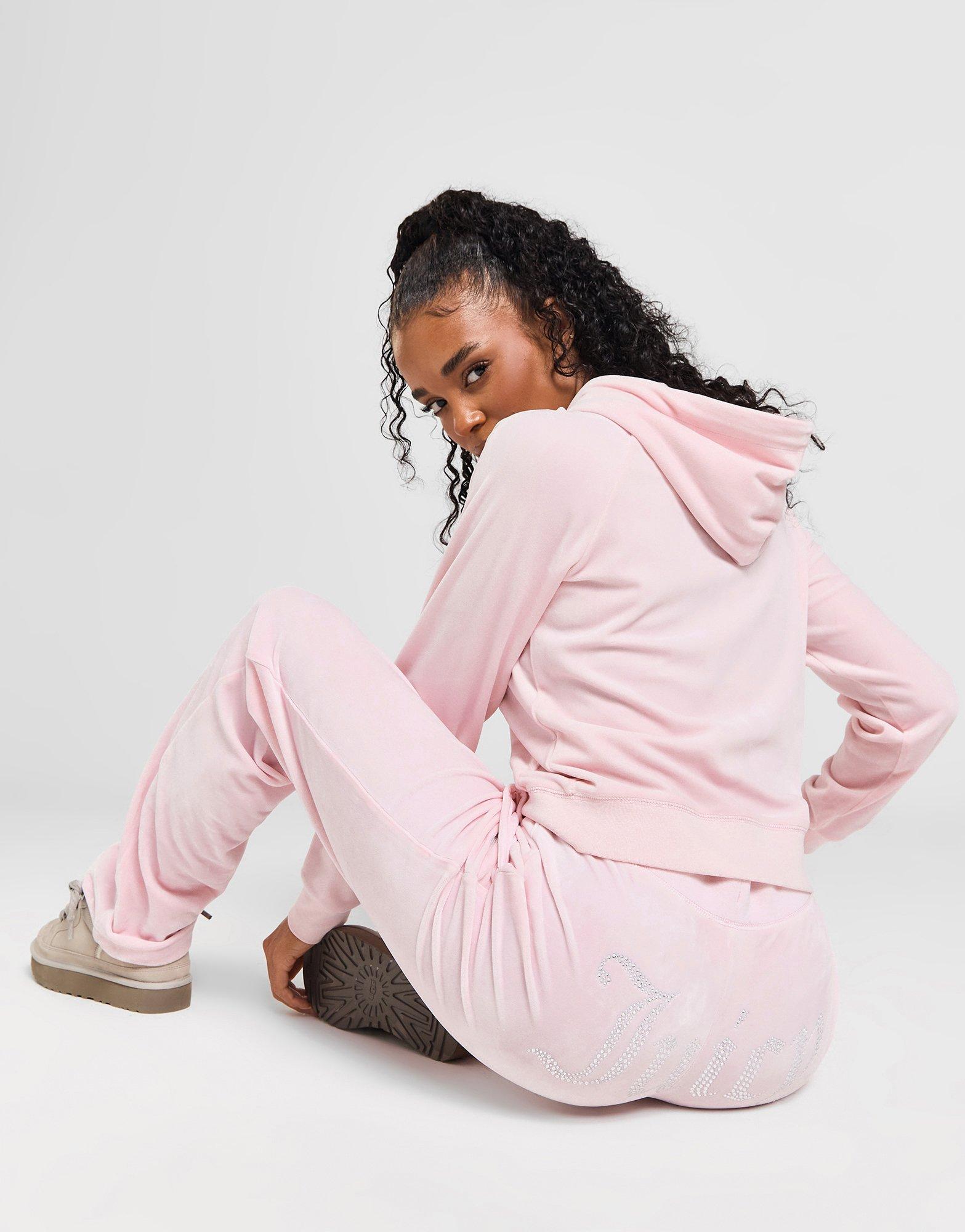 JUICY COUTURE Pantalon de jogging Diamante en Velours Femme