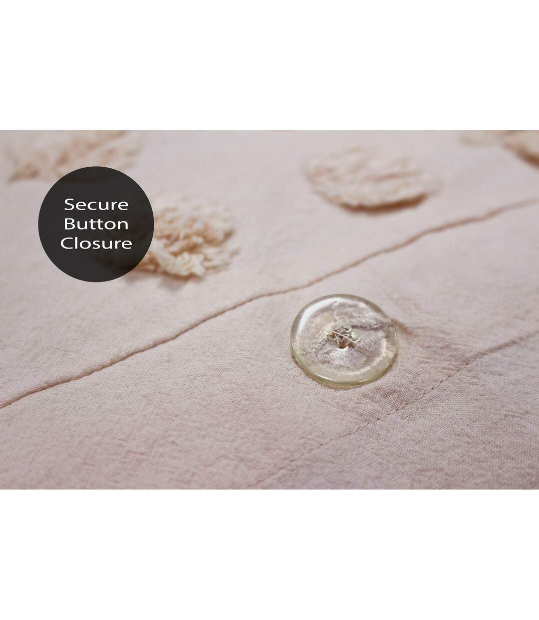 Linen House - Parure de lit HAZE (Pêche) - UTRV1305