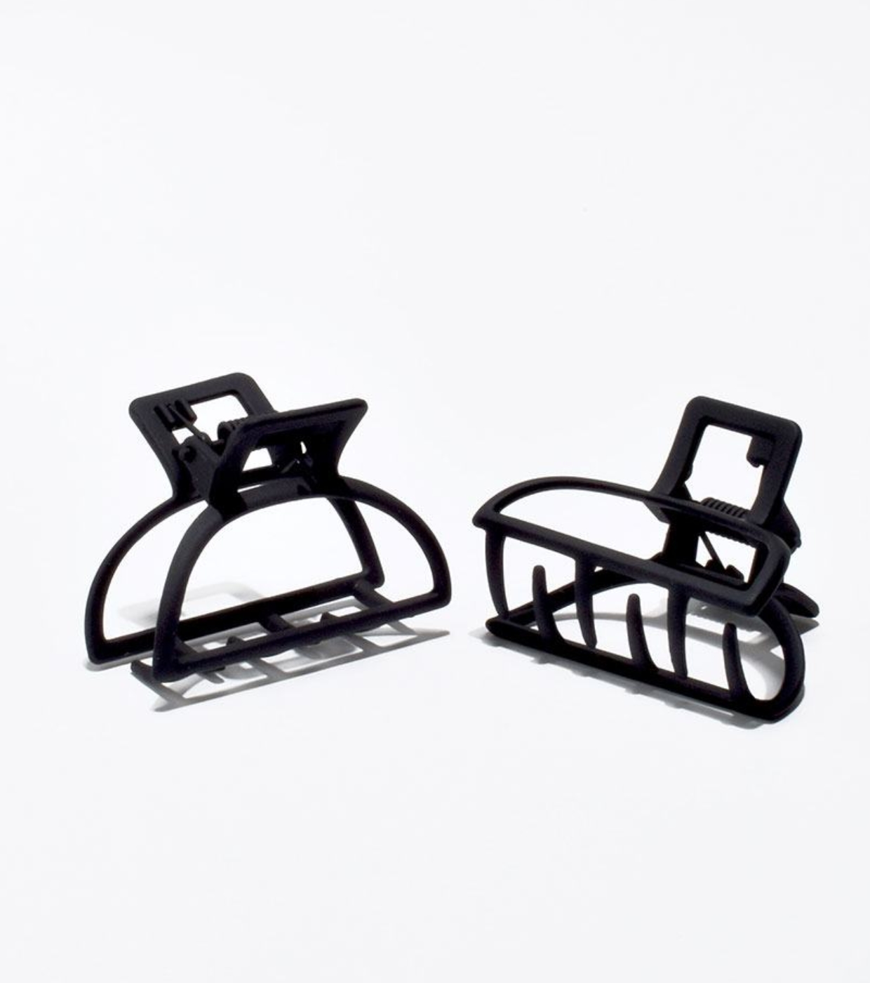 Beter - Duo de grampos de metal fosco