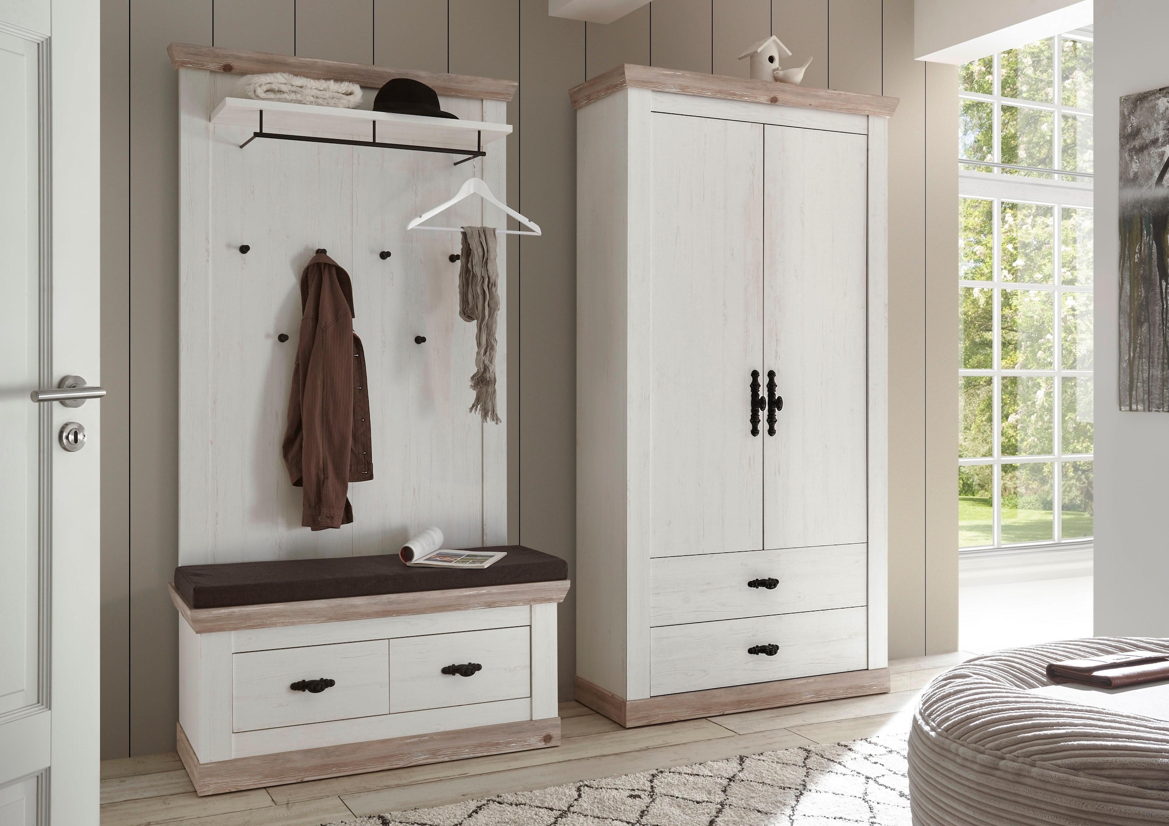 Home affaire Garderobenschrank »Florenz« Höhe ca, 200 cm