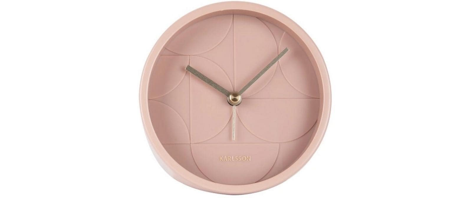 Klassischer Wecker Circular PinkWecker