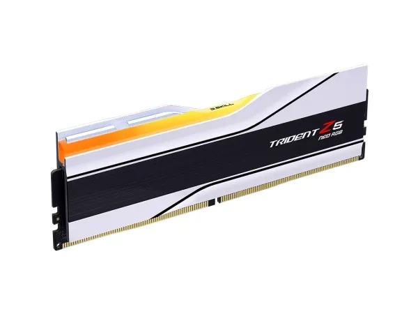 G.Skill Trident Z5 Neo RGB - DDR5 - sæt - 48 GB: 2 x 24 GB - DIMM 288-PIN - 6400 MHz / PC5-51200 - CL32 - 1.35 V - ikke bufferet - on-die ECC - hvid