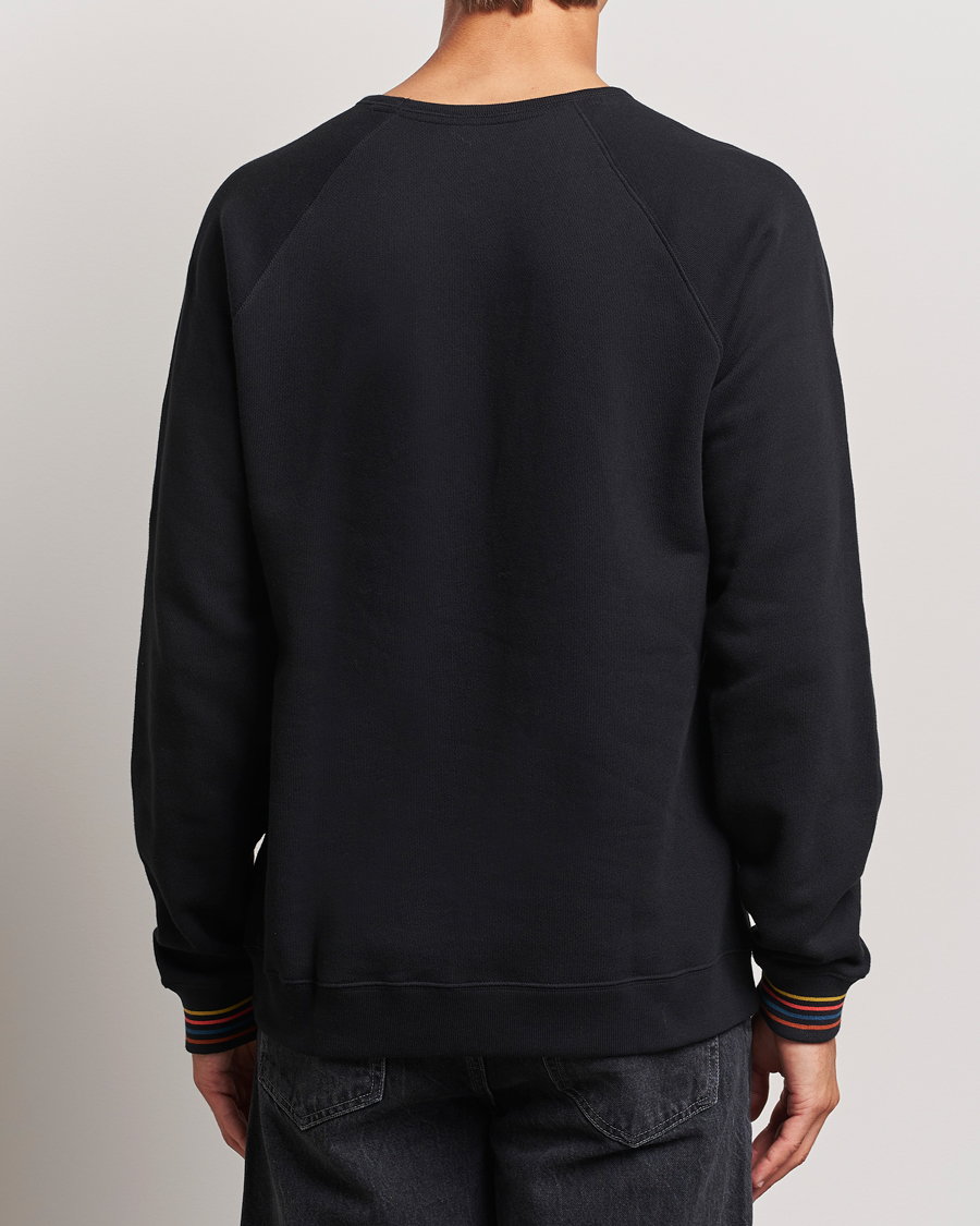 Paul Smith Artist Rib Crew Neck Sweatshirt Black