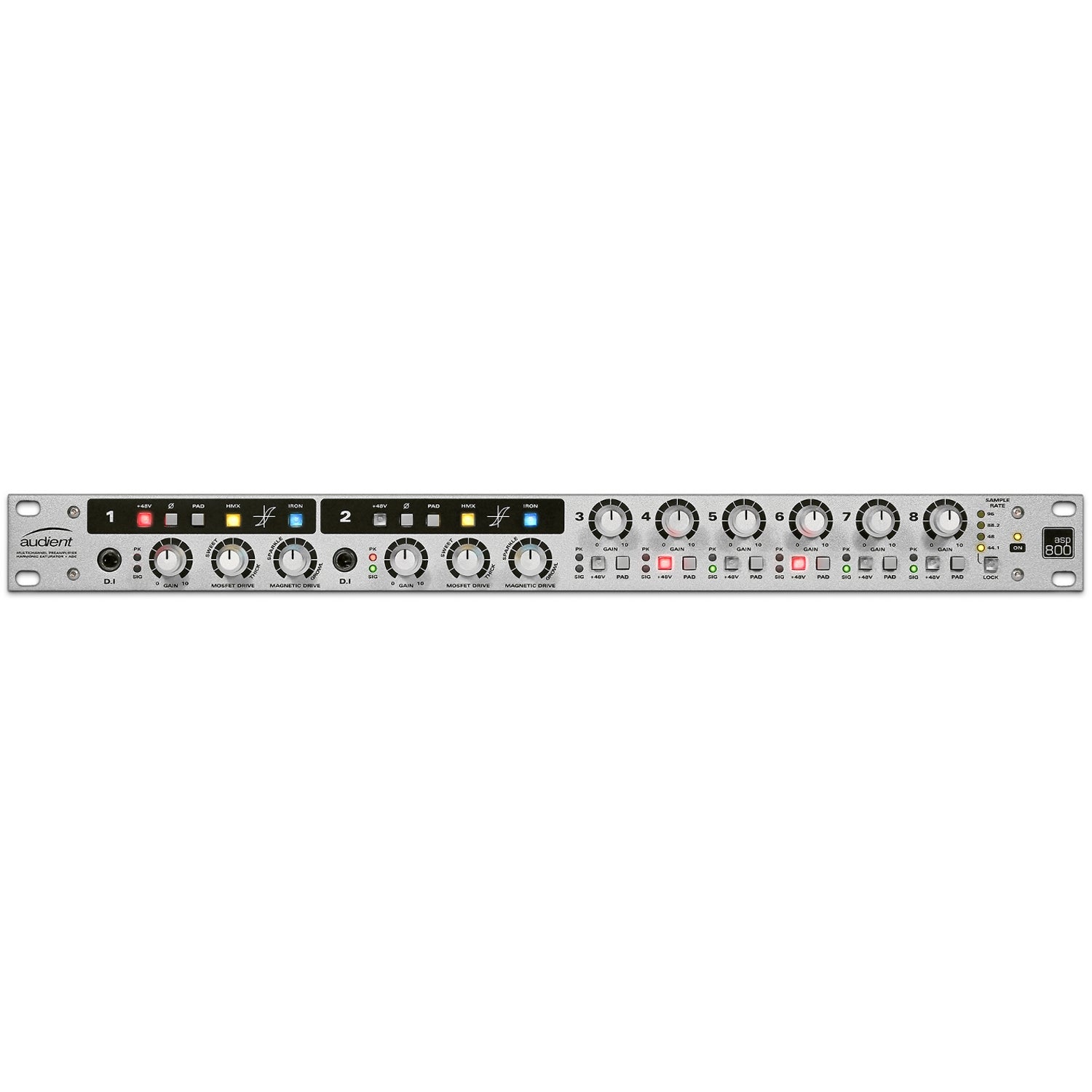 Audient ASP800 microfoon voorversterker