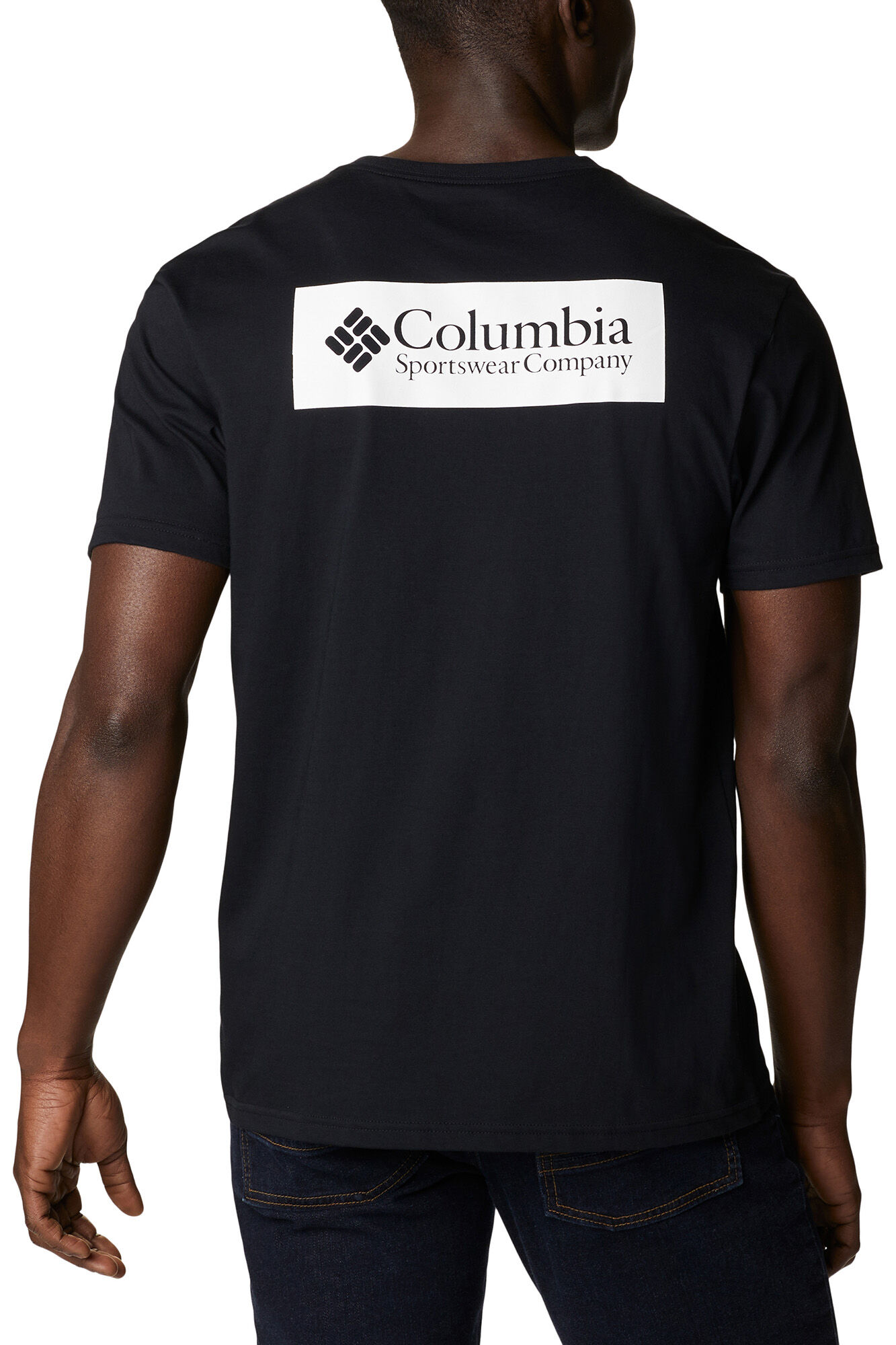 Camiseta masculina de manga curta Columbia North Cascades™ - Preta