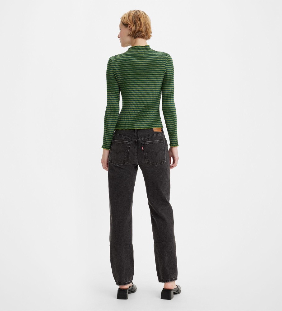Calça jeans Levi's Middy Negra