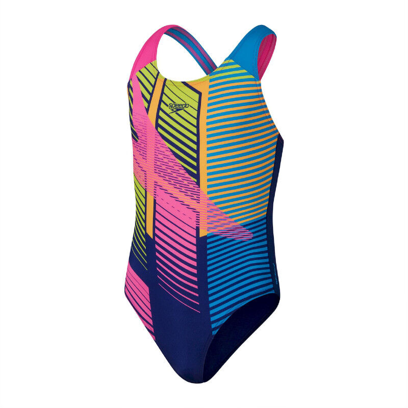 Girl's Eco+ Digital Placement Splashback - Maillot de bain