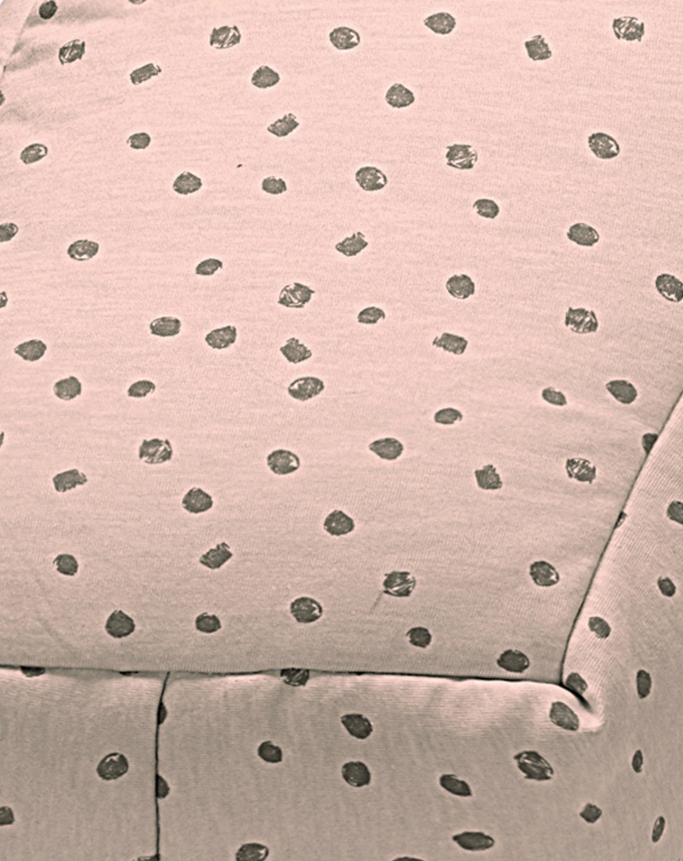 Stillkissen mit Bezug DANCING DOTS in powder love