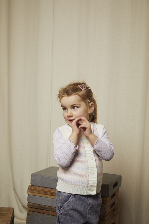Copenhagen Colors POINTELLE JUNIOR LS TEE Lavender