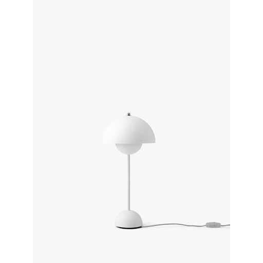 &Tradition Flowerpot VP3 Bordlampe, Mat Hvid, Ø23 cm