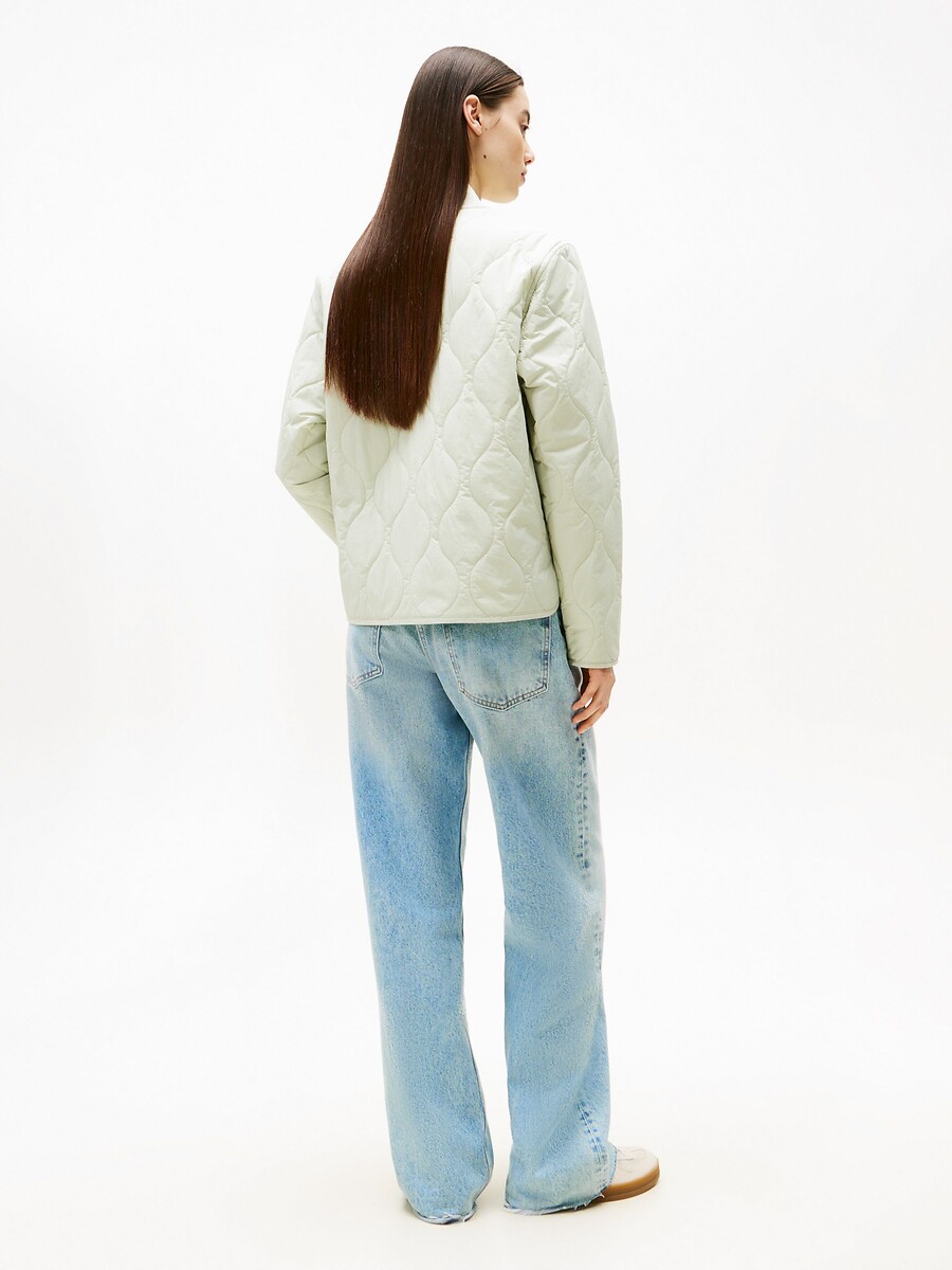 TOMMY JEANS<br>Jaqueta acolchoada com zíper
