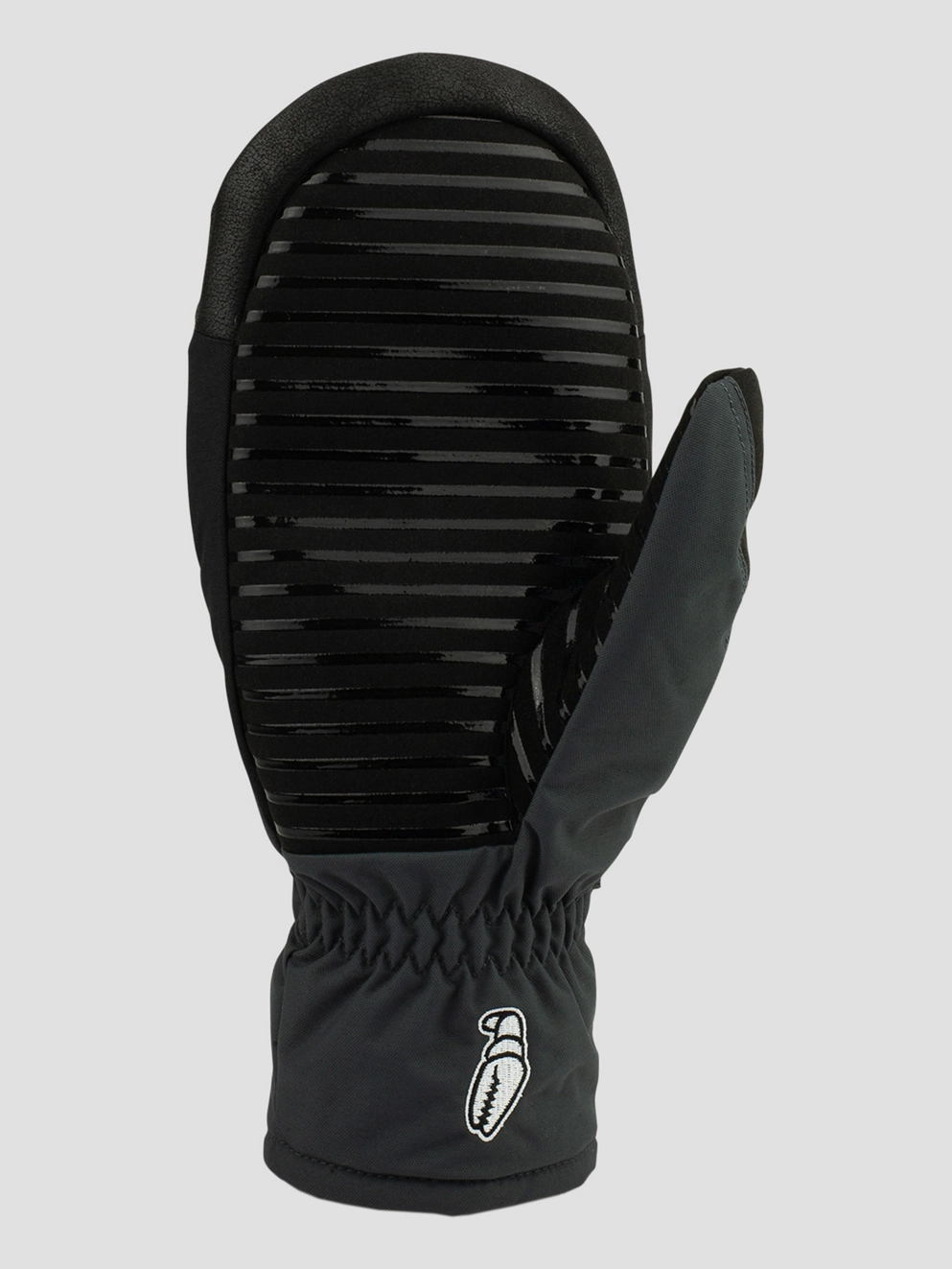 Crab Grab Punch Mittens washed black