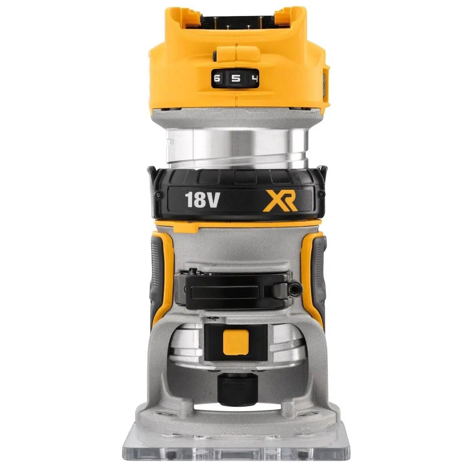 DeWALT DCW604N Accu boven- en kantenfrees 18V XR Basic Body