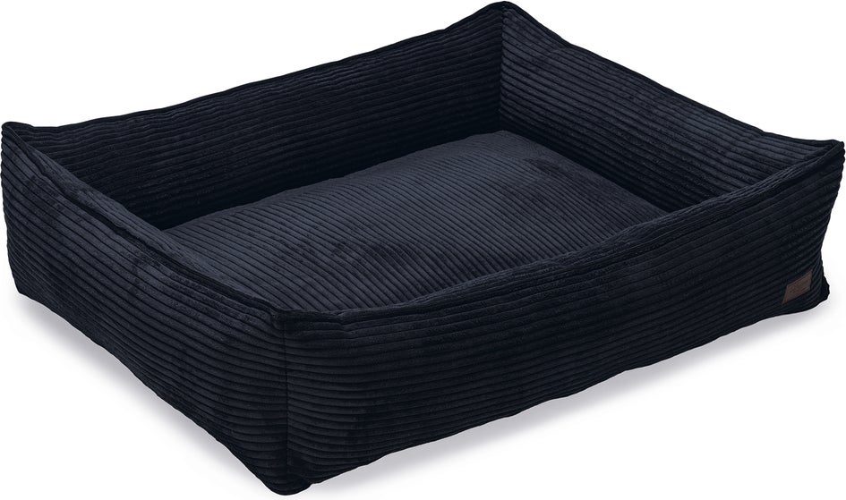 Designed by Lotte hondenmand Ribbed antraciet 95 x 80 x 23 cm