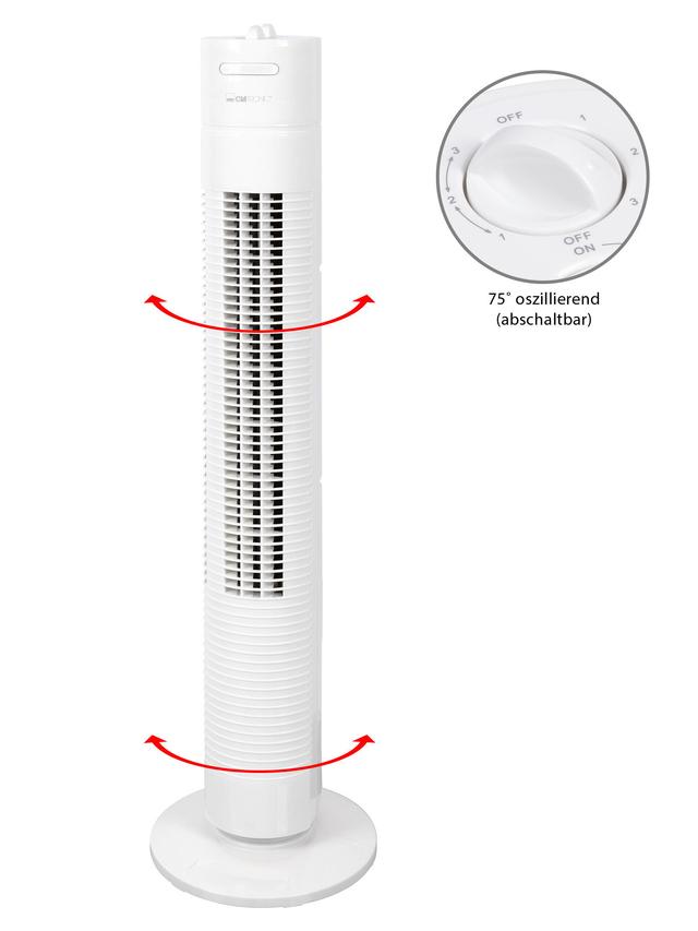 Tower-Ventilator mit 3 Geschwindigkeitsstufen (B-Ware)