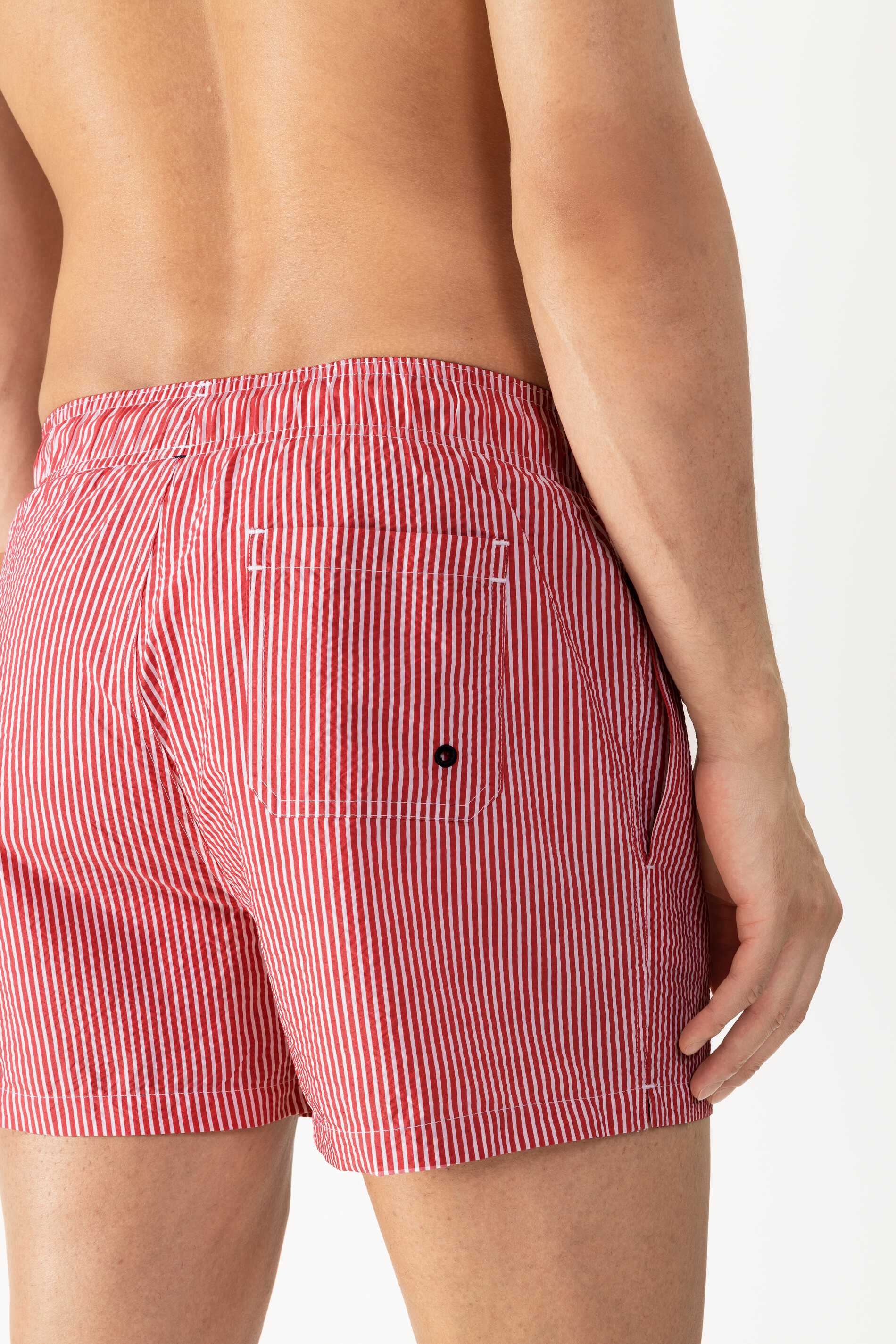 Badeshorts<br>Serie Seersucker Breeze Stripes