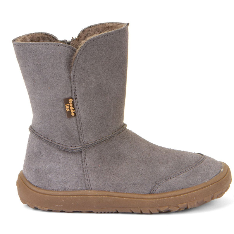 Froddo Froddo Barefoot Tex Suede Fourrées Gris