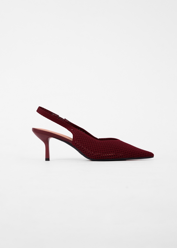 Demi hakken burgundy