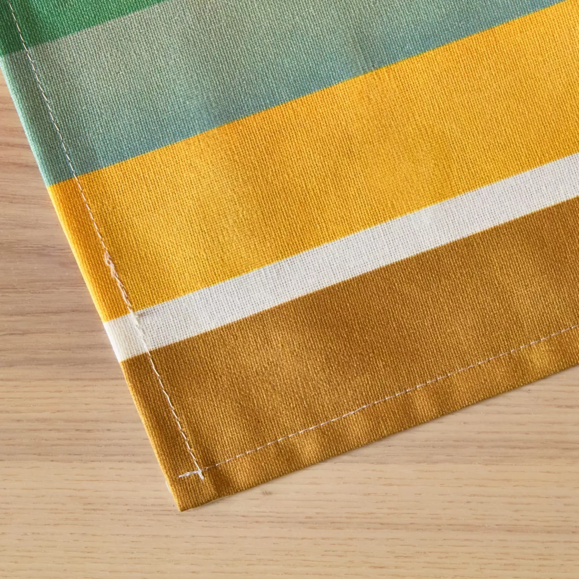 Nappe rectangulaire coton enduit (150 x 350 cm) Ajaccio Multicolore