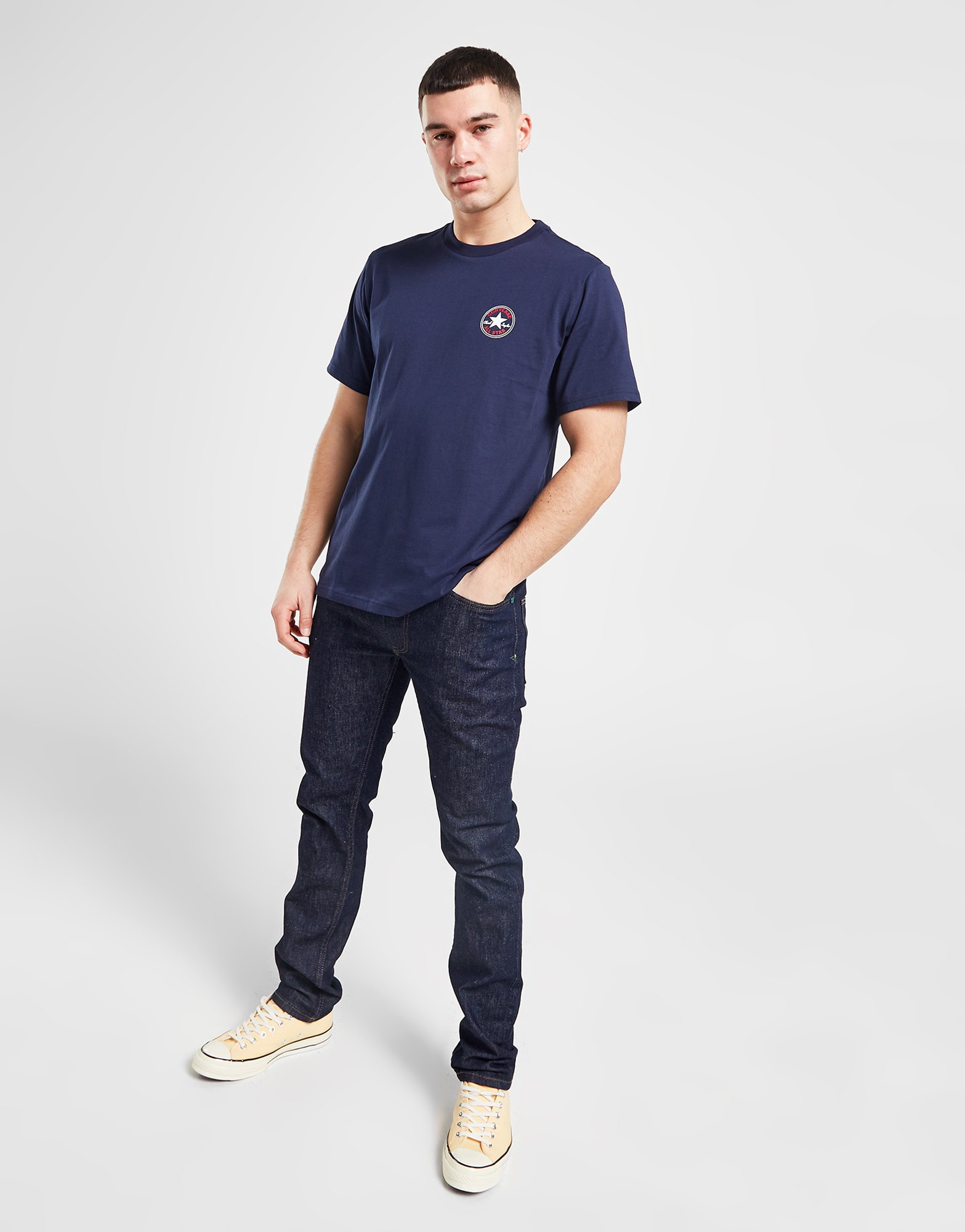 Converse T-shirt Logo Homme
