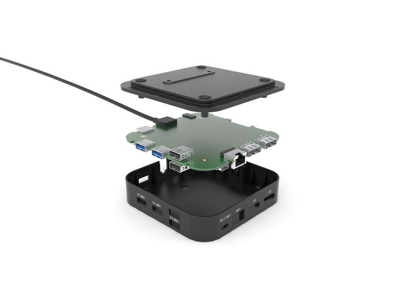 i-tec Dockingstation USB-C Dual 4K PD 100W inkl. Netzteil Universal-Dockingstation mit PowerDelivery und zwei Display-Anschlüssen