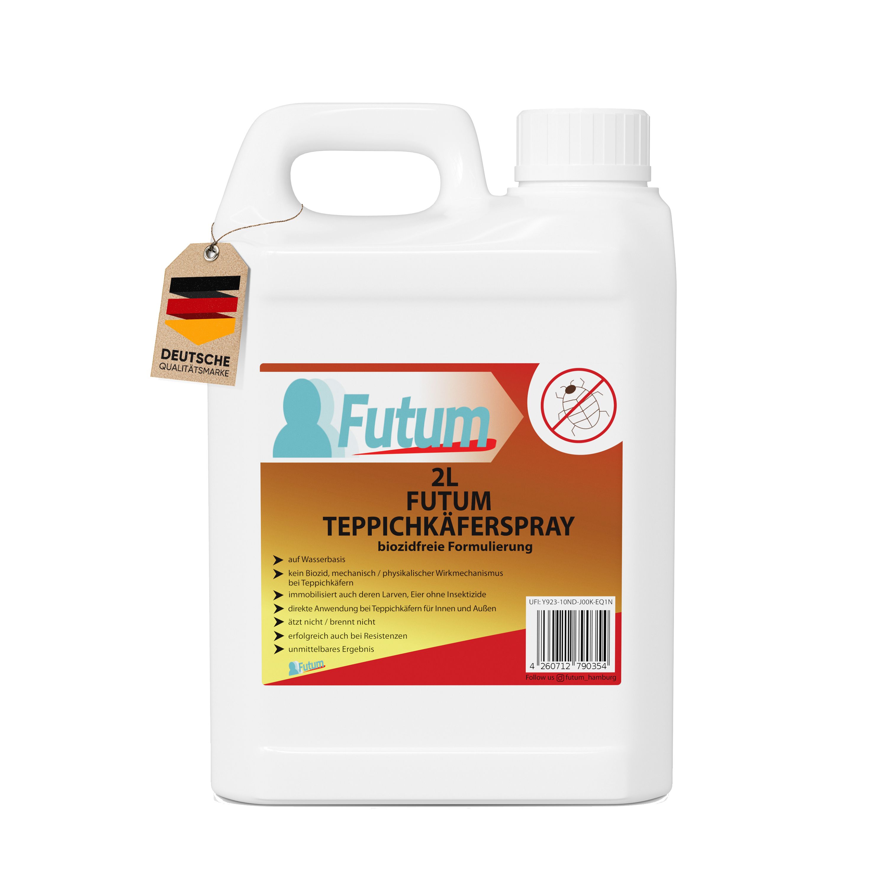 FUTUM 2L Teppichkäferspray