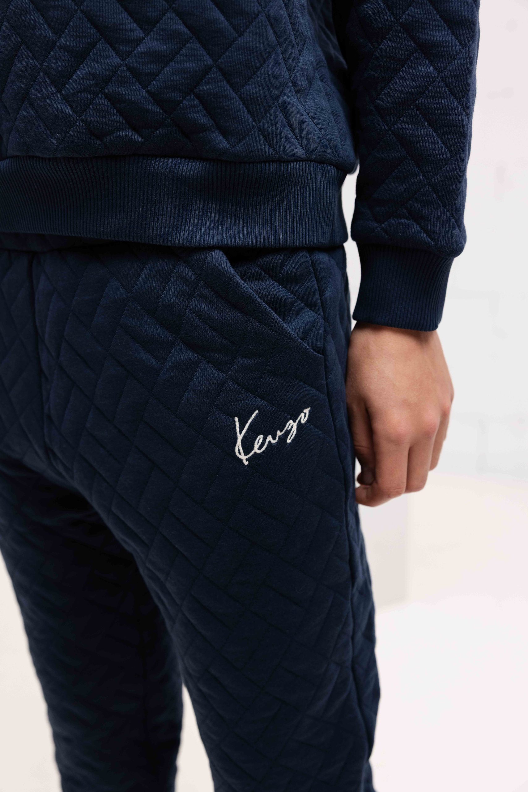 Kenzo Trainingspak Kids Donkerblauw