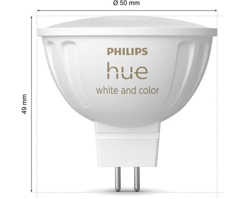 Philips HueWCA 6.3W 12V MR16 2P EU