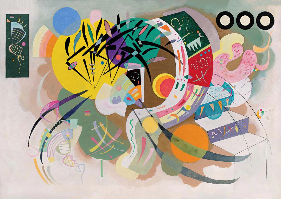Dominante Kurve von Wassily Kandinsky