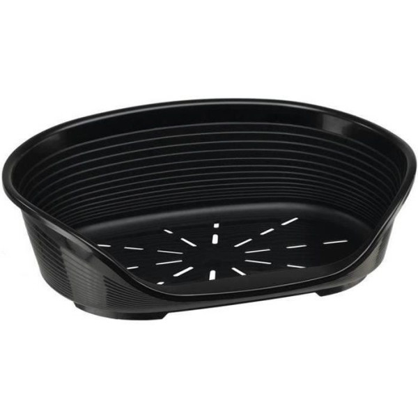 Corbeille plastique siesta deluxe taille 2 noir