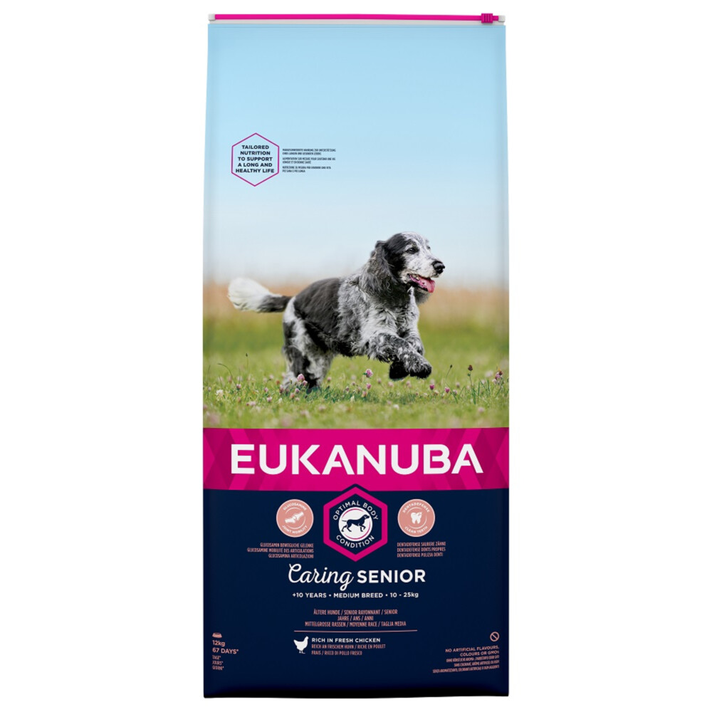 Eukanuba Dog Caring Senior Medium12 kg