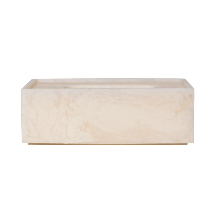Ferm Living - Mist Kosmetiktücherbox, pearl