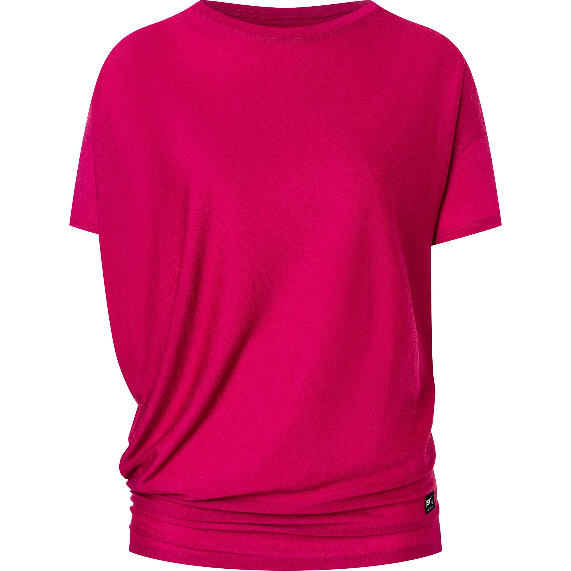 super.natural Yoga Loose T-Shirt Damen sangria