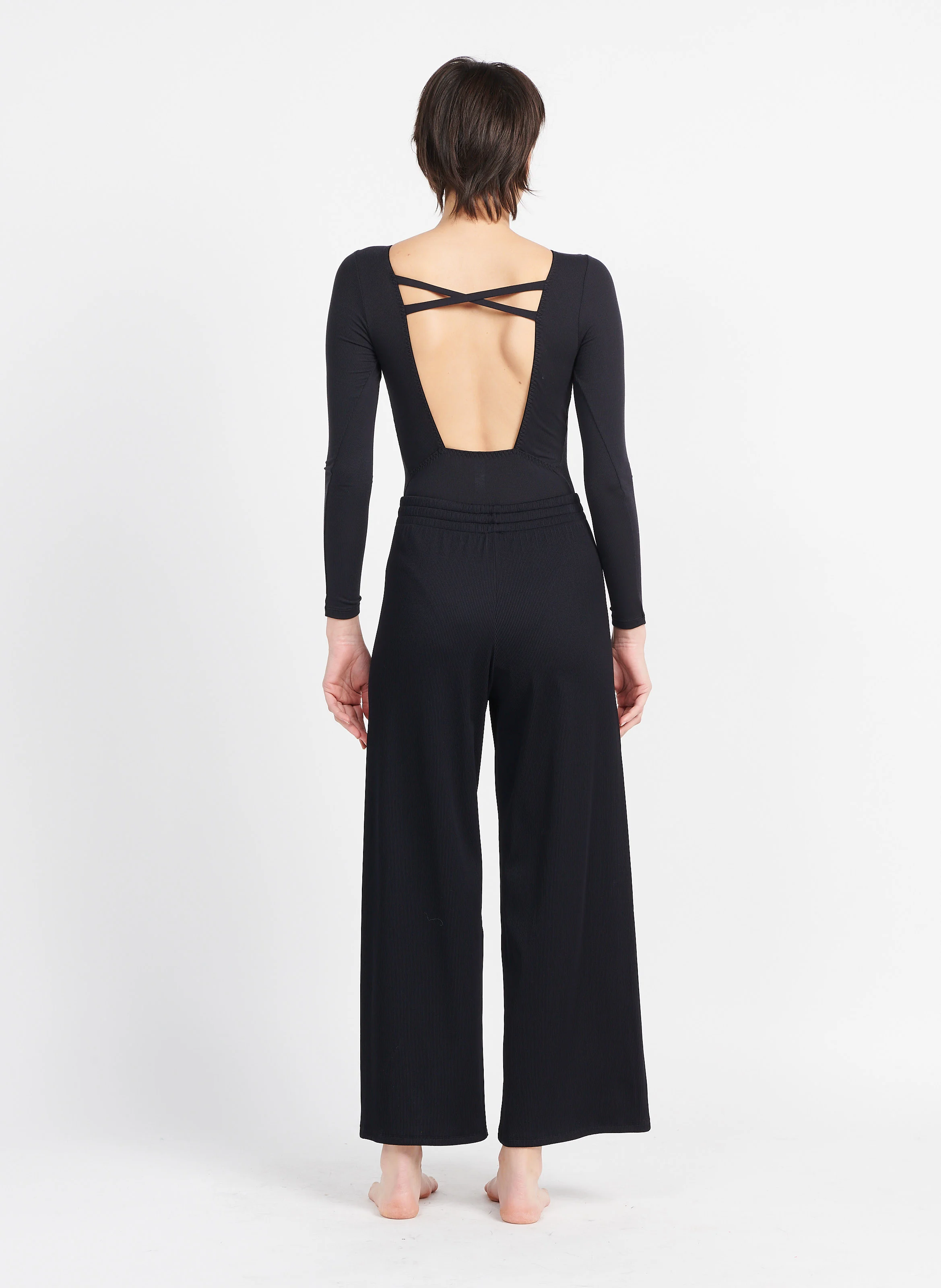 ANGIE - Body col rond| Noir