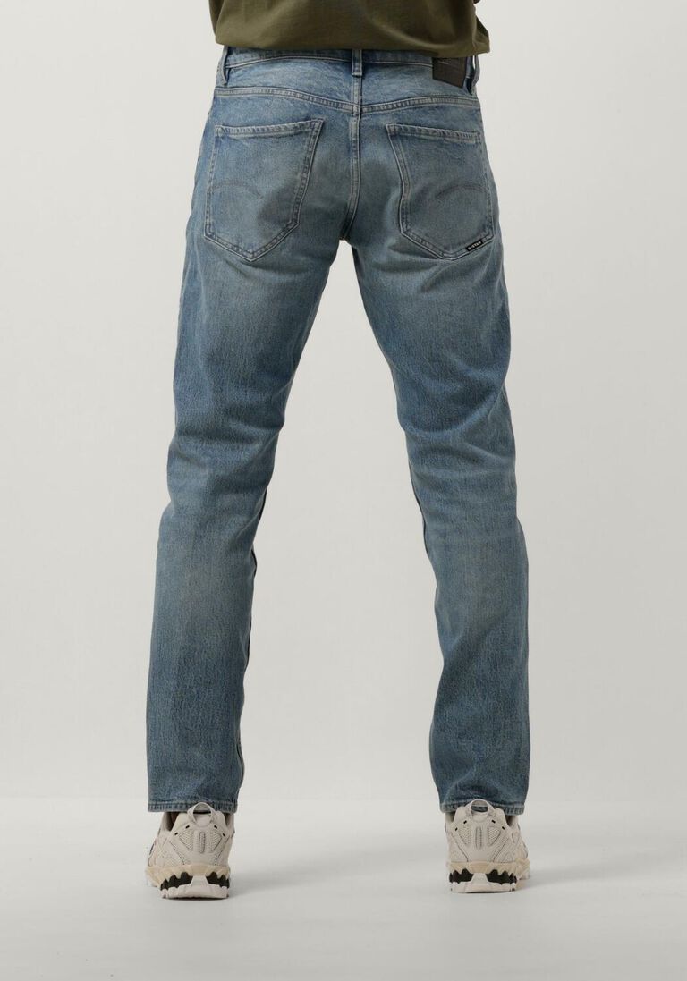 G-STAR RAW blauwe g-star raw straight leg jeans mosa straight