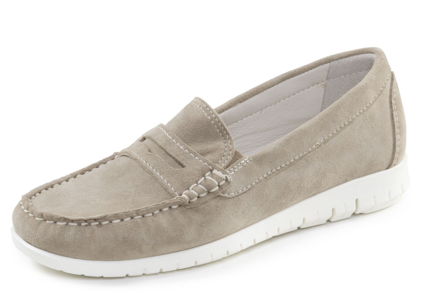 ELENA EDEN, klassische Damen-Slipper, Weite H, mit herausnehmbarem Fussbett