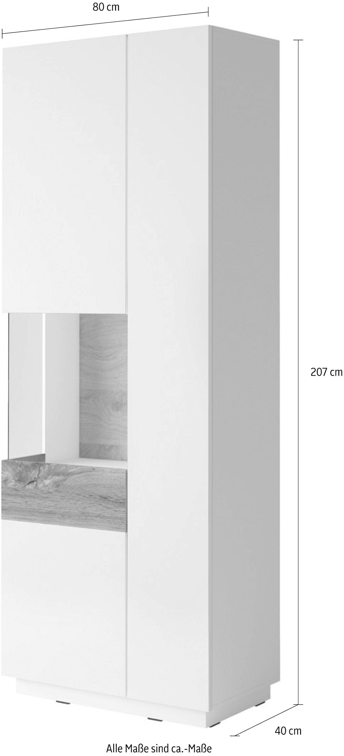 INOSIGN Vitrine »SILKE« Höhe 207 cm